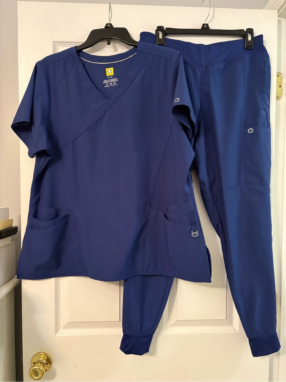 Wink Navy Blue Scrubs Set
